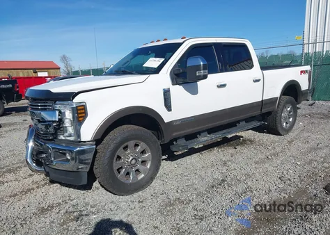 2018 Ford F-250 Lariat from USA, damaged, VIN 1FT7W2BT8JEC38215